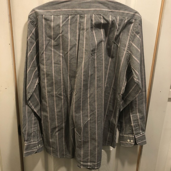 Geoffrey Beene Men’s Size 16 32/34 Fitted Shirt - Picture 3 of 6